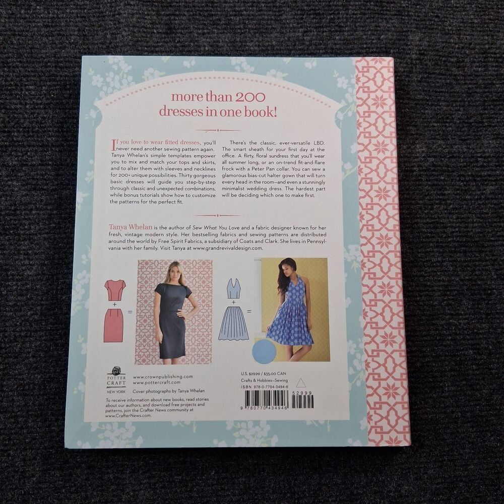 Sew Many Dresses Sew Little Time Dressmaking Guide Book Tanya Whelan Sewing Patt - Picture 2 of 5